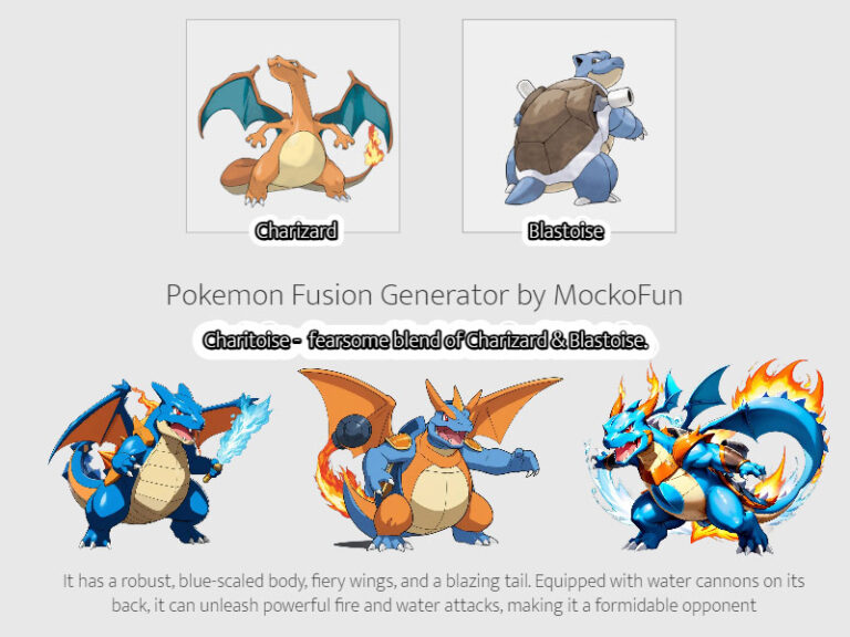 Ai Pokemon Generator Mockofun