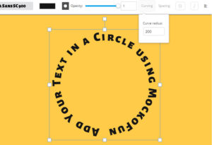 🌈[FREE] Curved Text Generator: Make Curved Text Online