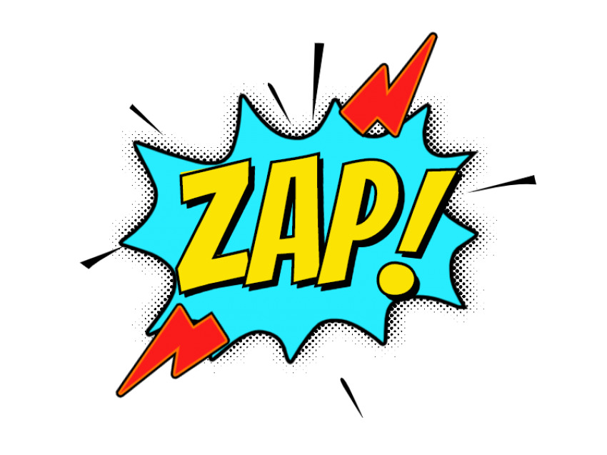 Comics Zap PNG - MockoFUN