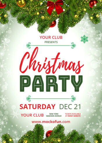 Christmas Party Flyer