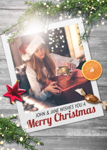 Personalized Christmas Card