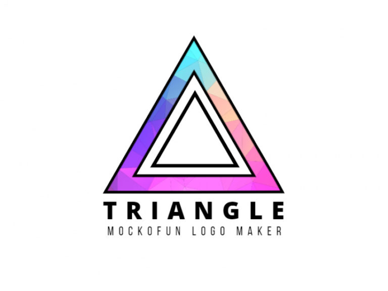 Triangle Logo Design Mockofun