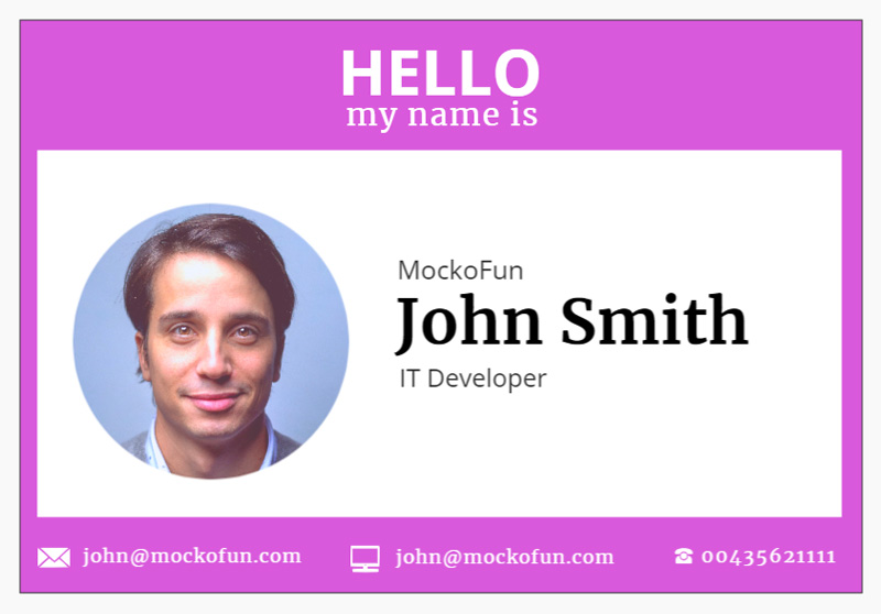 id card design template free download photoshop