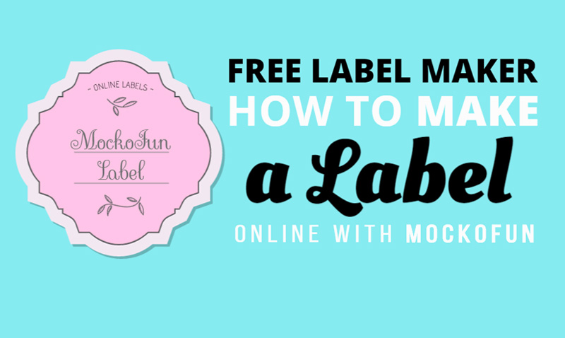 Free custom labels with photos - make online, print at home and