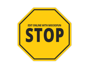 Stop Sign Shape