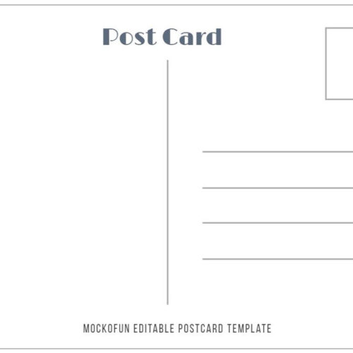 Postcard Template - MockoFUN 😎