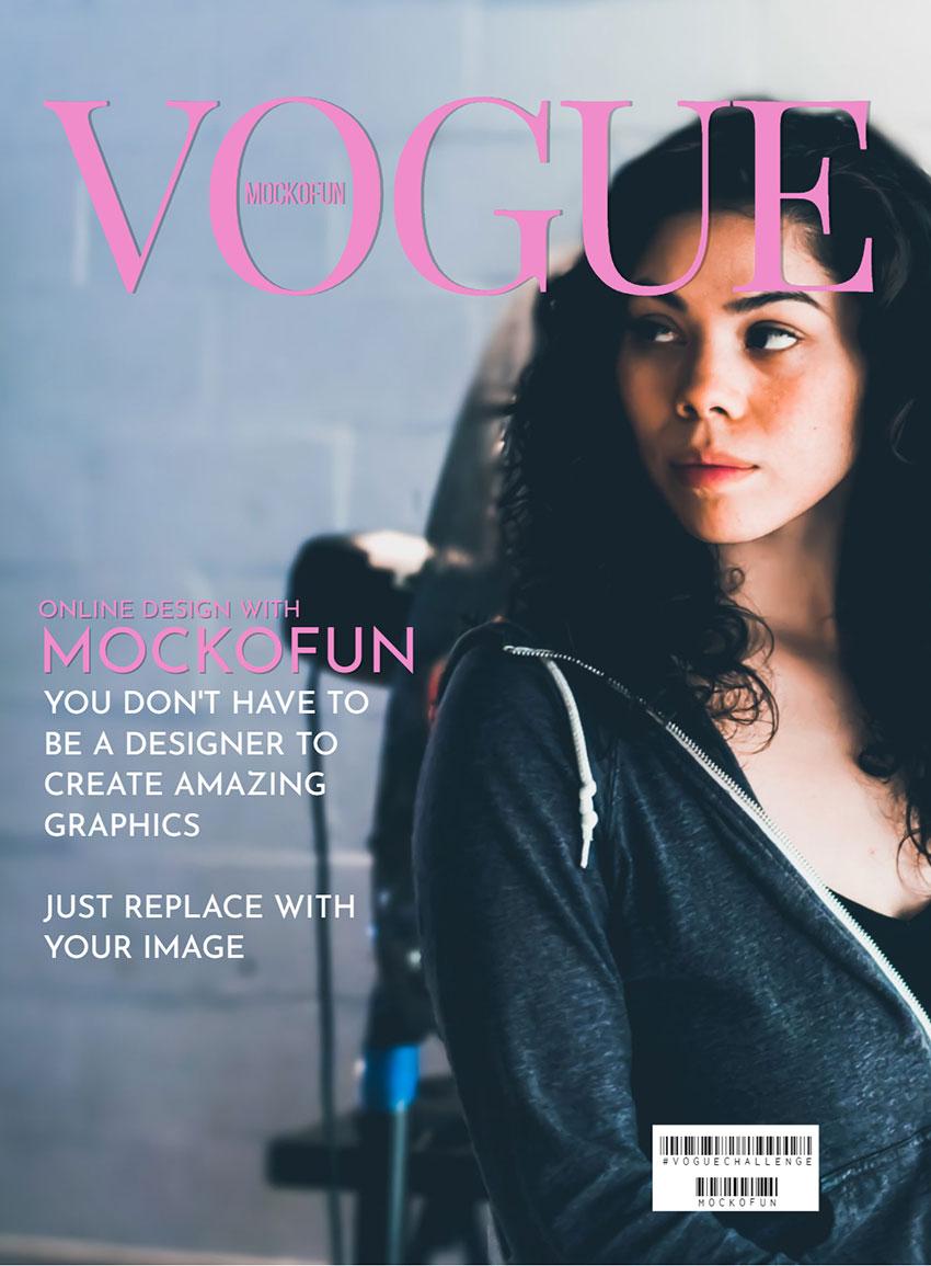 Vogue Magazine Cover Template  Magazine cover template, Magazine cover, Vogue  magazine covers