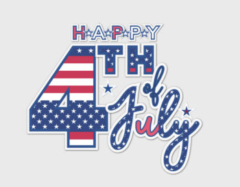 Happy 4th of July Clipart