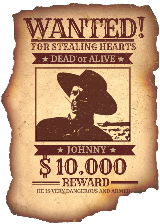 Most Wanted Poster Template