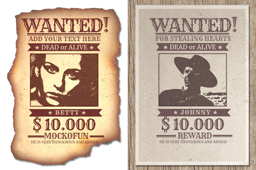Wanted Poster - MockoFUN 🤠🔪