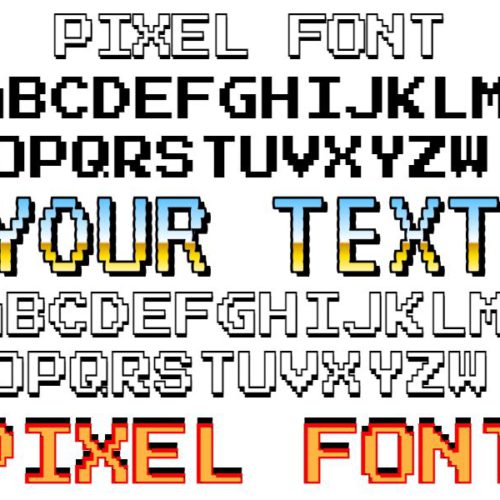 [FREE] Pixel Font Generator - MockoFUN