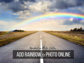 Add Rainbow To Photo