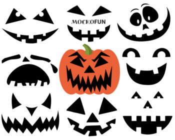 Halloween Pumpkin Faces