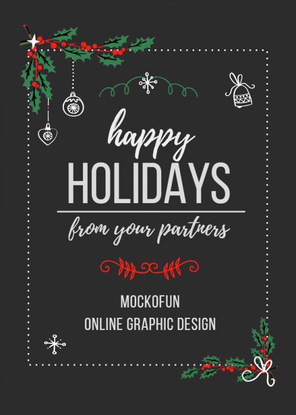  Corporate Christmas Card MockoFUN