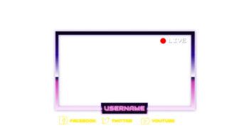 Retro Streaming Webcam Overlay