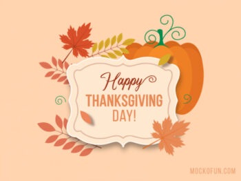 Thanksgiving Day Card