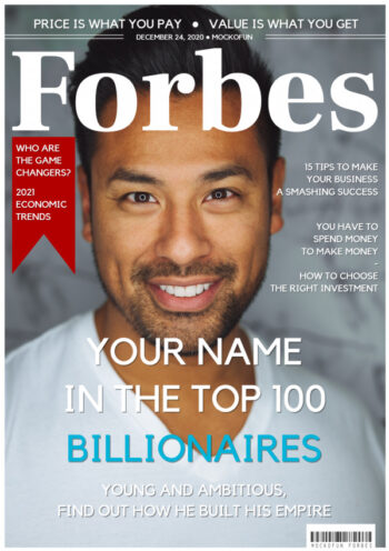 Forbes Magazine Cover Template