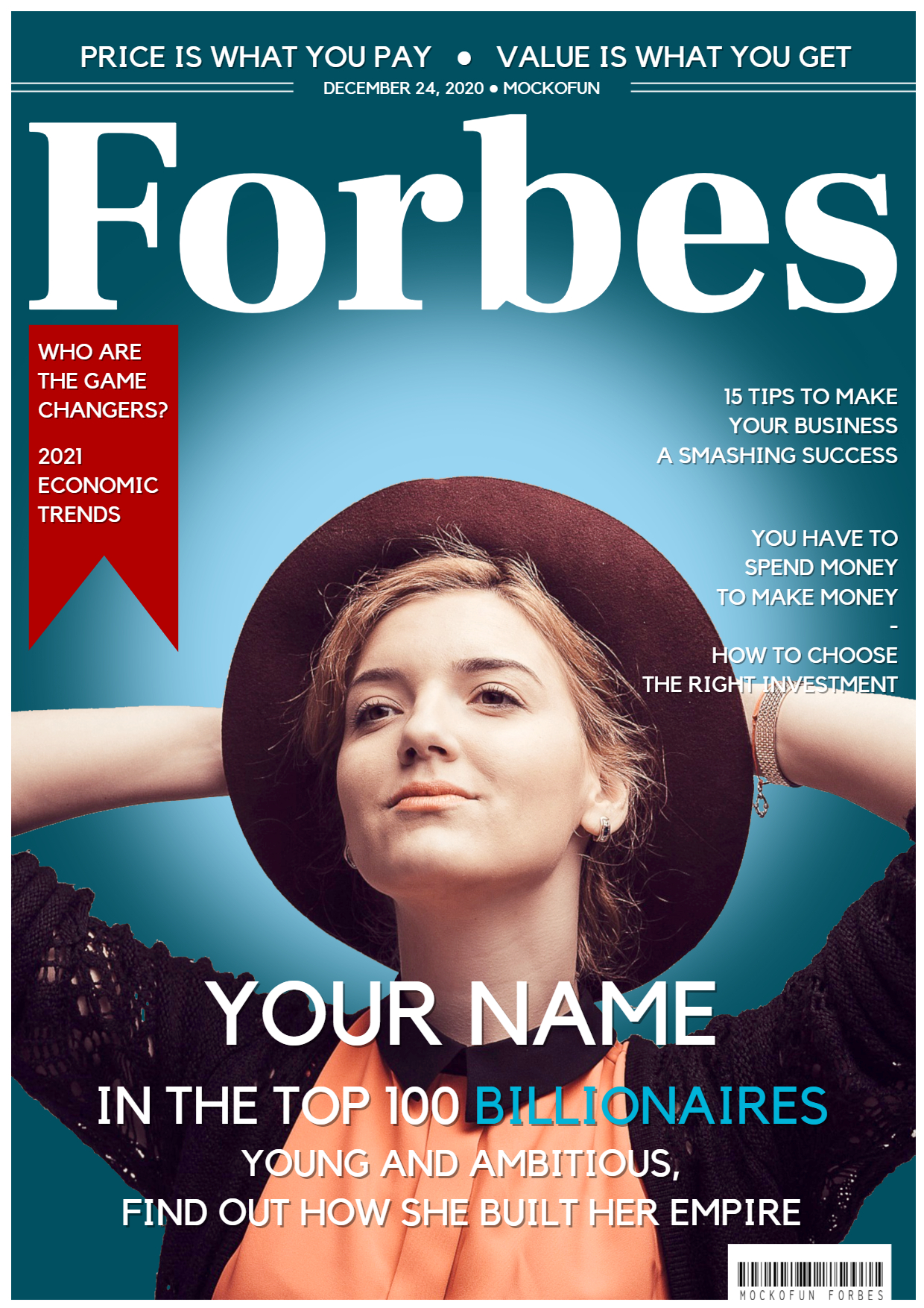Free Magazine Cover Template For Microsoft Word - Free Word Template