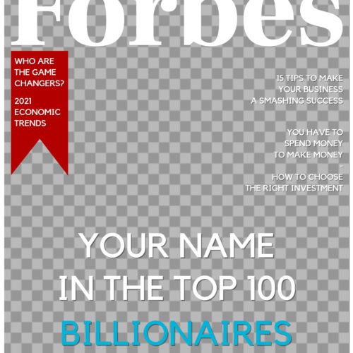 Forbes Magazine Cover Template