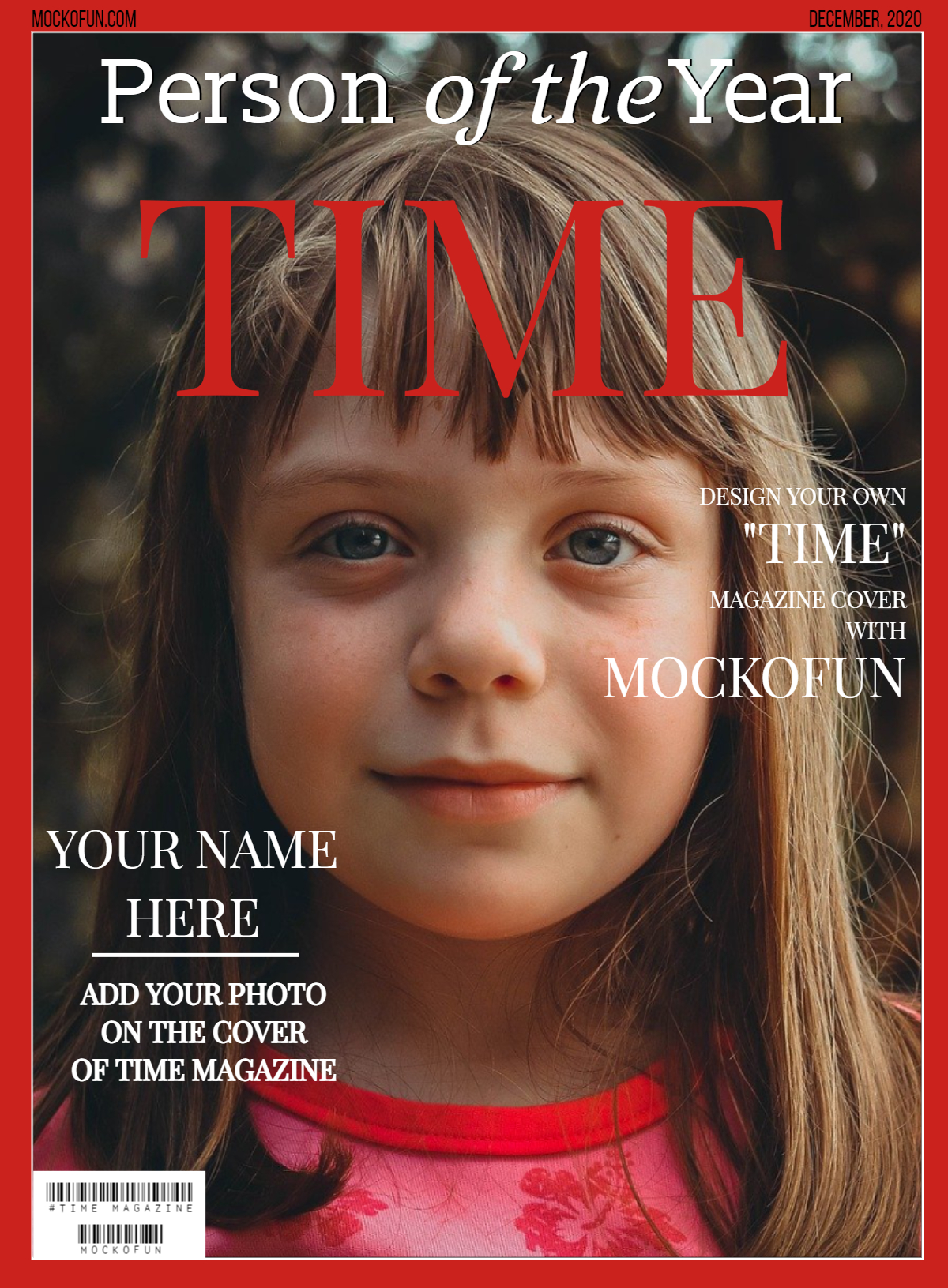 Time Magazine Cover Template