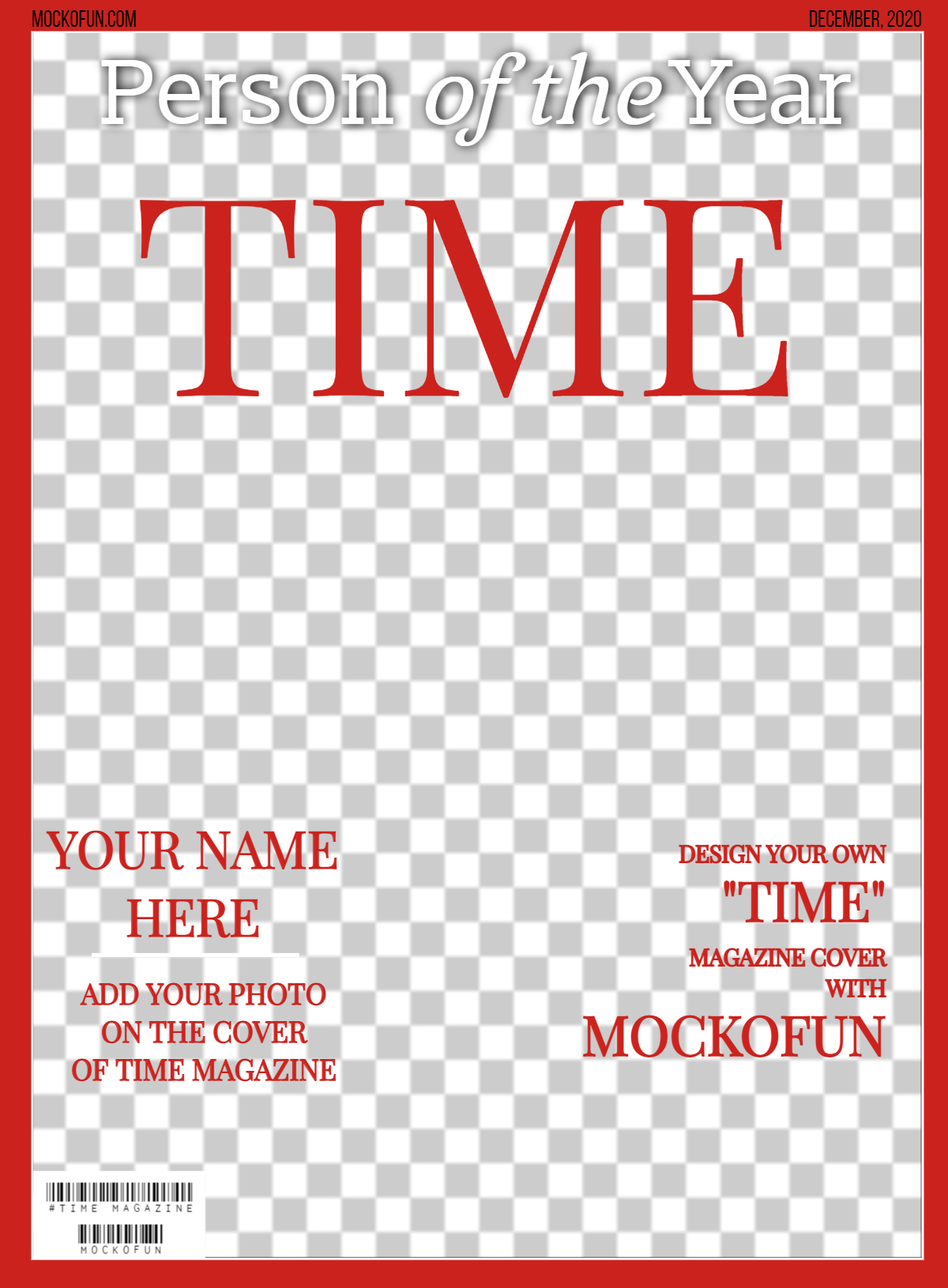 Free Magazine Cover Template