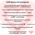 Love Quotes for Instagram