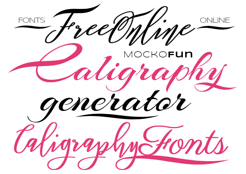 fancy decorative font generator