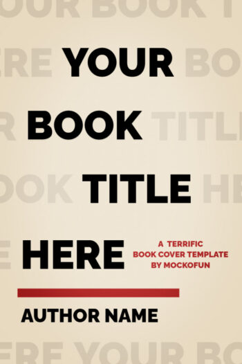 Book Cover Design Template