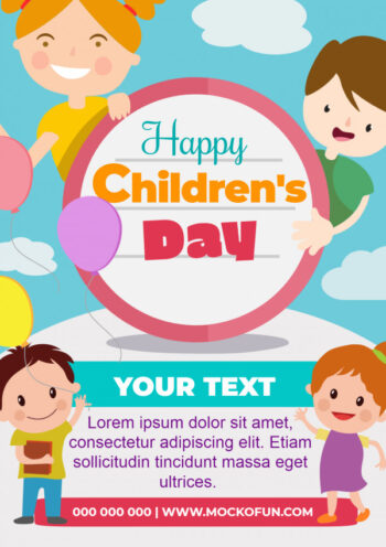 Childrens Day Poster