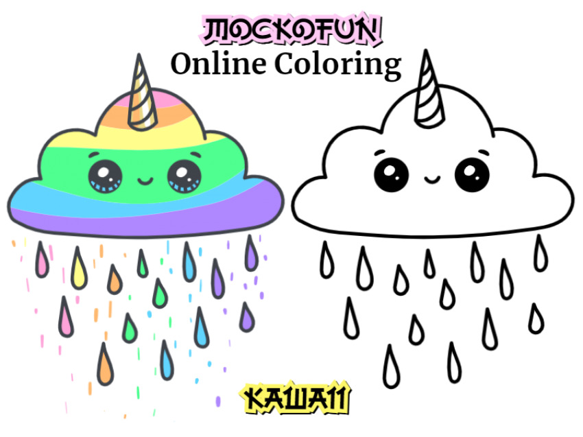 58 Collection Kawaii Coloring Pages Online  HD