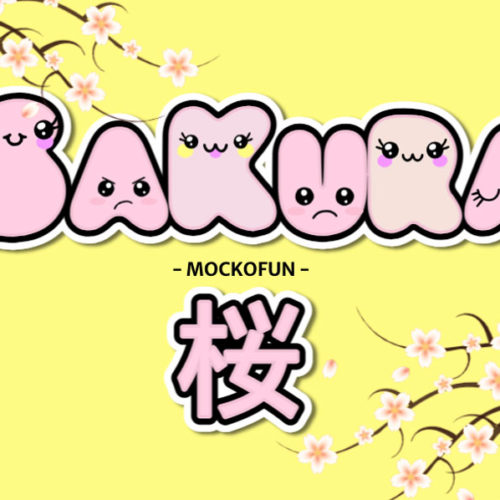 Kawaii FONT - MockoFUN