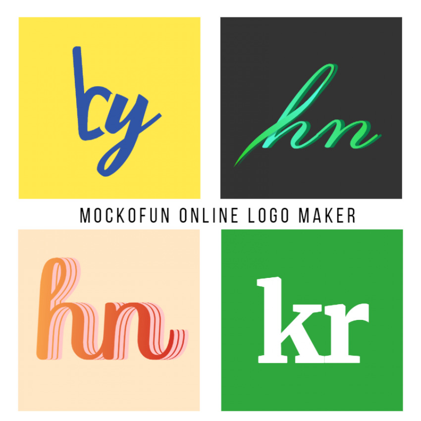 Two Letter Logos Mockofun