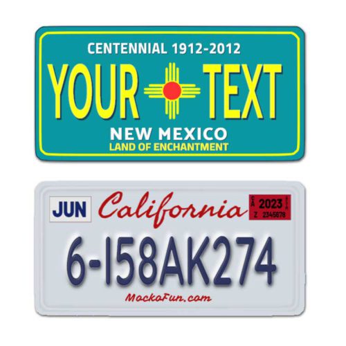 ai license plate generator