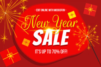 New Year Sale Banner