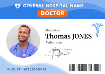 Doctor ID Card