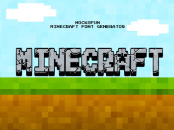 Minecraft Font Generator