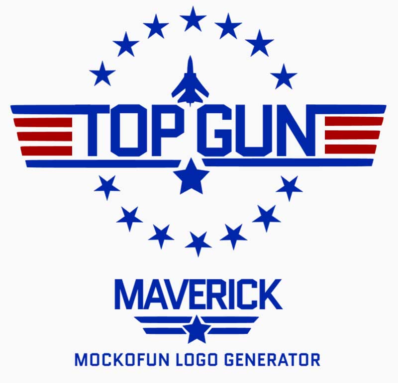 top gun iceman logo