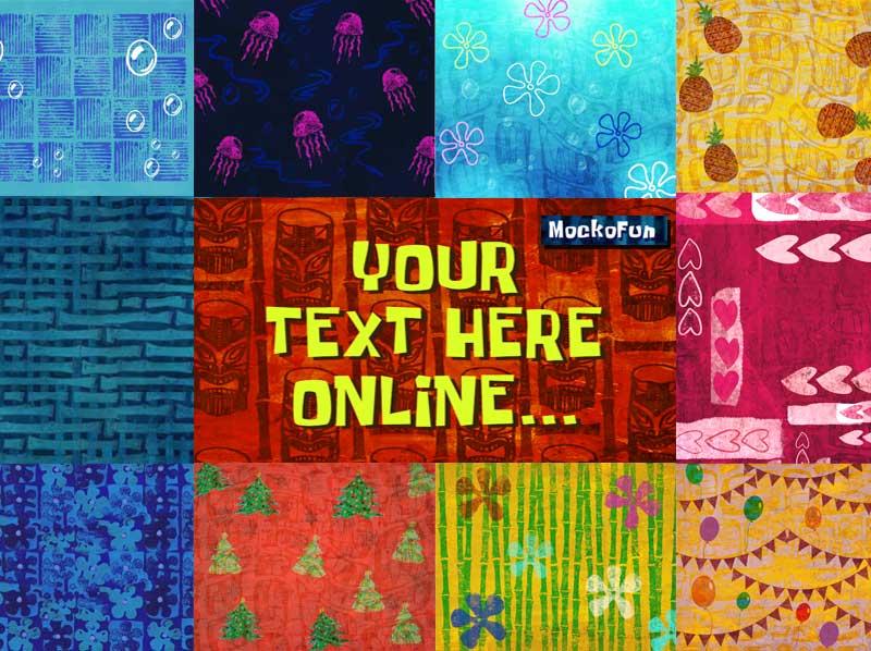 spongebob time card text to speech