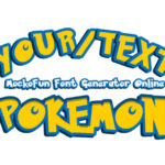 Pokemon Font Generator