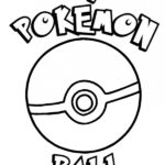 Pokemon Ball Coloring Page