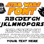 Star Wars Alphabet Font