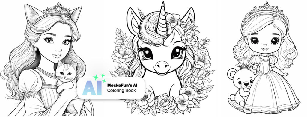 AI Coloring Pages