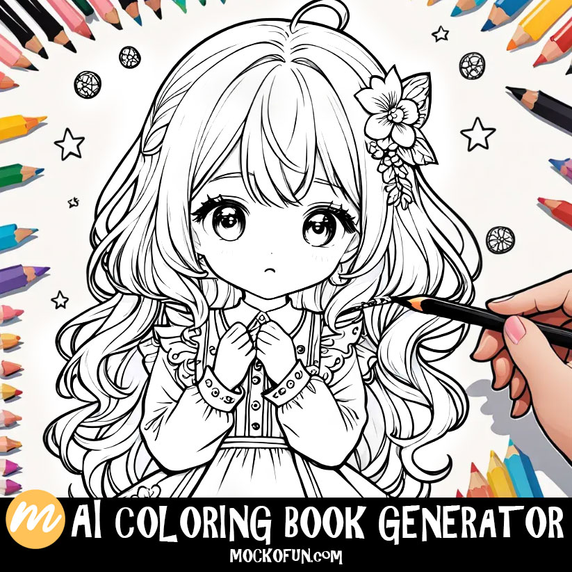 AI Coloring Page Generator