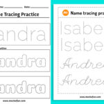 Name Tracing Worksheet Free