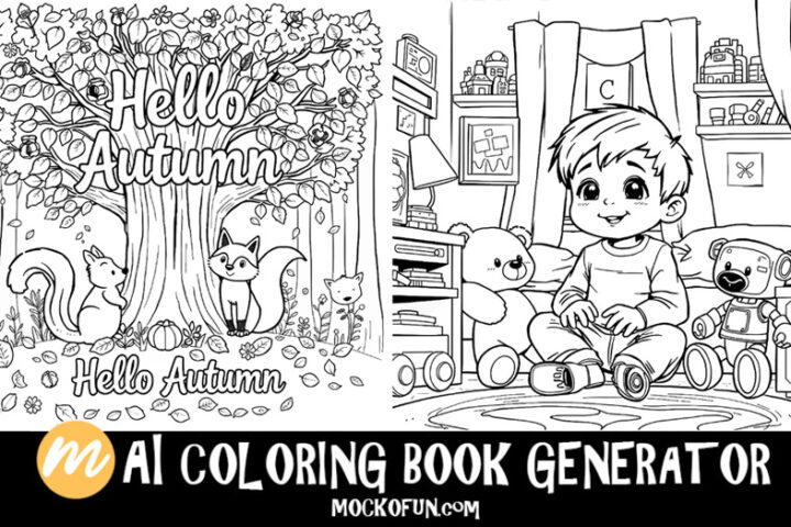 AI Coloring Book Generator