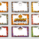 Halloween Name Tags