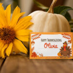 Thanksgiving Name Card