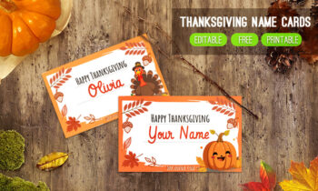 Thanksgiving Name Cards