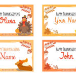 Thanksgiving Name Tags