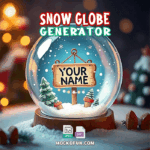 Animated Snow Globe